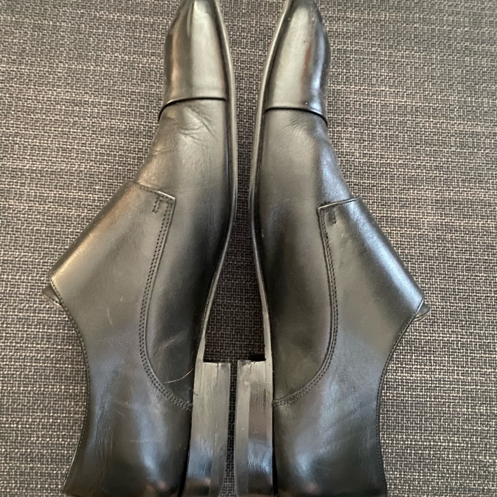 Men’s Baccio black leather dress shoes